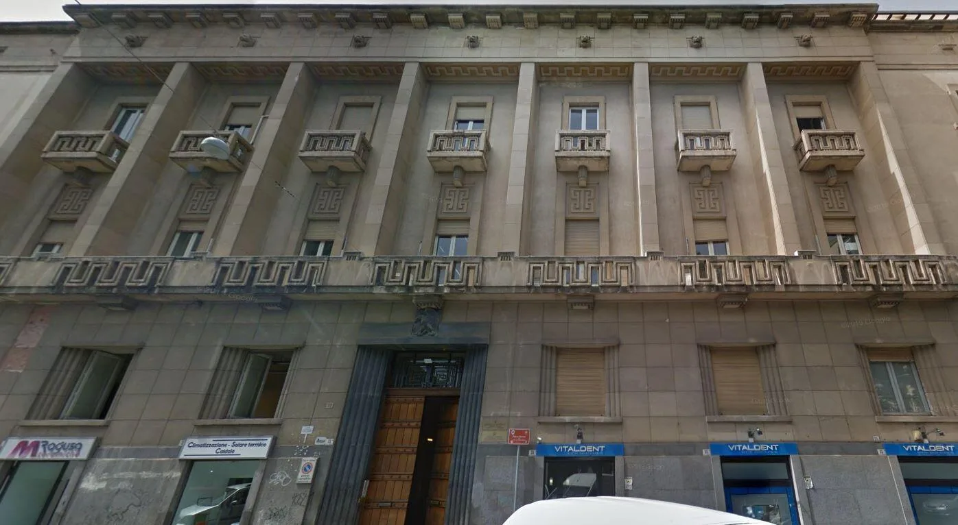 Vista del progetto Palazzo Rindone